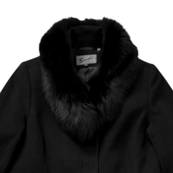 Sachi Black Coat | Size 16W - Picture 3 of 9